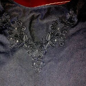 Black tank top shirt